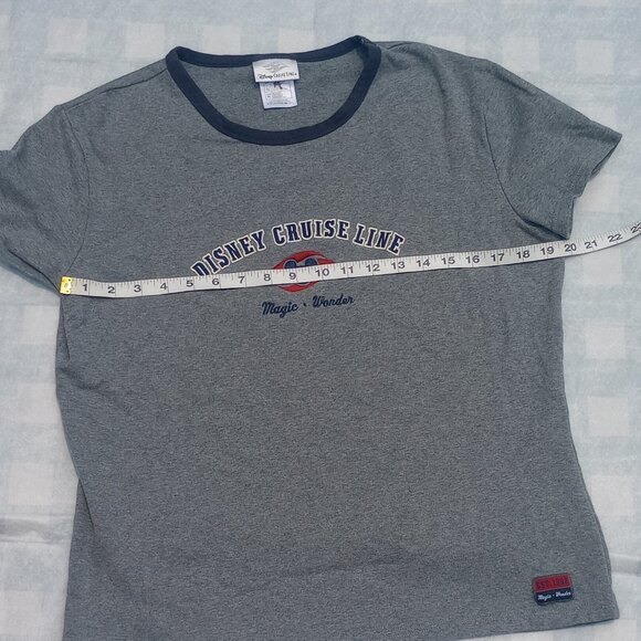 Vintage Disney Cruise Line Embroidered Micky Mouse Tee-Shirt 1998 Womans XL - Picture 8 of 9